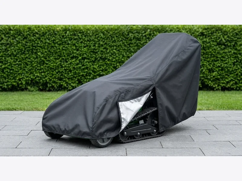 All-season lawn mower and garden equipment protective cover