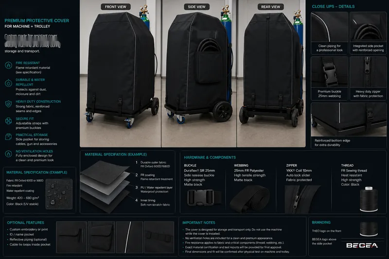 Belgium Laser Welding Machine Cover Project