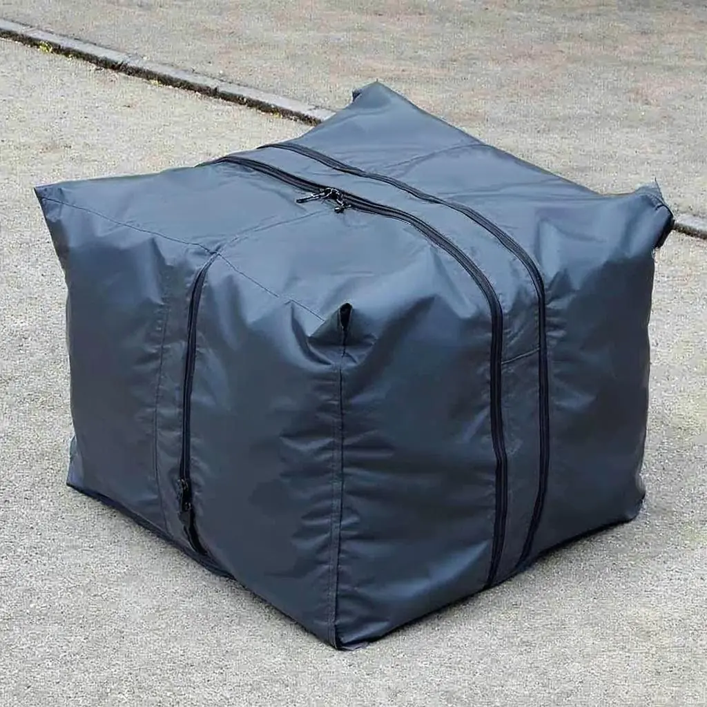 Industrial protective cover with corrosion-resistant hardware for marine environments